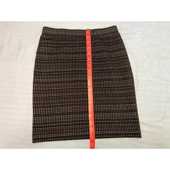 LOFT Skirt Bouclé Tweed Plaid Pencil Work Old Money Office Glam Sz XXSP Petite - Picture 5 of 7